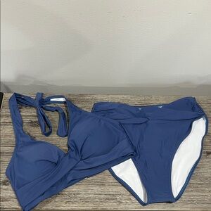 Blue Bikini Set